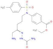 Benzoic acid, 4-[[5-amino-4-[2-(aminocarbonyl)hydrazinylidene]pentyl][(4-methylphenyl)sulfonyl]ami…
