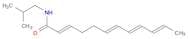 2,6,8,10-Dodecatetraenamide, N-(2-methylpropyl)-, (2E,6E,8E,10E)-