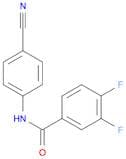 Benzamide, N-(4-cyanophenyl)-3,4-difluoro-