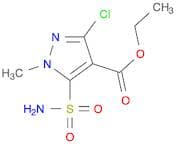 Ethyl 3-chloro-1-methyl-5-sulfamoyl-1H-pyrazole-4-carboxylate