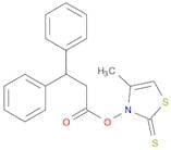 2(3H)-Thiazolethione, 4-methyl-3-(1-oxo-3,3-diphenylpropoxy)-