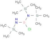 Boranediamine, 1-chloro-N,N,N'-tris(trimethylsilyl)- (9CI)
