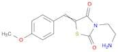 (E)-3-(2-Aminoethyl)-5-(4-methoxybenzylidene)thiazolidine-2,4-dione hydrochloride