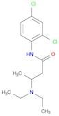 Butanamide,N-(2,4-dichlorophenyl)-3-(diethylamino)-