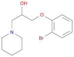 1-(2-Bromophenoxy)-3-(piperidin-1-yl)propan-2-ol