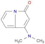 3H-Pyrrolizin-3-one, 1-(dimethylamino)-