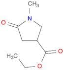 3-Pyrrolidinecarboxylic acid, 1-methyl-5-oxo-, ethyl ester