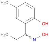 1-Propanone, 1-(2-hydroxy-5-methylphenyl)-, oxime