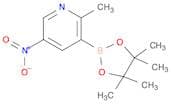 2-methyl-5-nitro-3-(tetramethyl-1,3,2-dioxaborolan-2-yl)pyridine