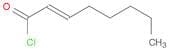 2-Octenoyl chloride, (2E)-