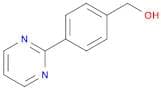 BENZENEMETHANOL, 4-(2-PYRIMIDINYL)-