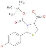 2-(4-Bromophenyl)-3-(tert-butoxycarbonyl)thiazolidine-4-carboxylic acid