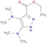 1H-Pyrazole-3-carboxylic acid, 4,5-bis(dimethylamino)-, ethyl ester