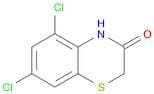 2H-1,4-Benzothiazin-3(4H)-one, 5,7-dichloro-