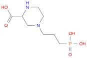 4-(3-Phosphonopropyl)piperazine-2-carboxylic acid