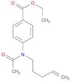 Benzoic acid, 4-(acetyl-4-penten-1-ylamino)-, ethyl ester