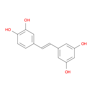 1,2-Benzenediol, 4-[(1E)-2-(3,5-dihydroxyphenyl)ethenyl]-