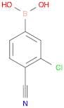 Boronic acid, B-(3-chloro-4-cyanophenyl)-