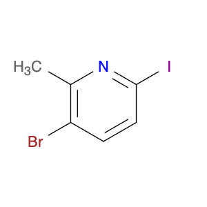 Pyridine, 3-bromo-6-iodo-2-methyl-