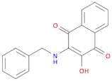 1,4-Naphthalenedione, 2-hydroxy-3-[(phenylmethyl)amino]-