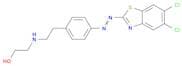 Ethanol, 2-[[4-[2-(5,6-dichloro-2-benzothiazolyl)diazenyl]phenyl]ethylamino]-