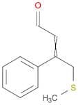 2-Butenal, 4-(methylthio)-3-phenyl-
