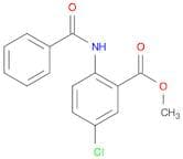 Benzoic acid, 2-(benzoylamino)-5-chloro-, methyl ester