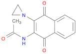 Acetamide, N-[3-(1-aziridinyl)-1,4-dihydro-1,4-dioxo-2-naphthalenyl]-