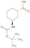 (1S,3S)-3-([(tert-Butoxy)carbonyl]amino)cyclohexane-1-carboxylic acid