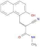 2-Propenamide, 2-cyano-3-(2-hydroxy-1-naphthalenyl)-N-methyl-