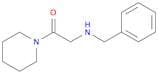 Ethanone, 2-[(phenylmethyl)amino]-1-(1-piperidinyl)-