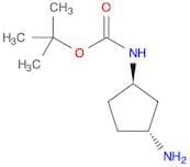 Carbamic acid, N-[(1R,3R)-3-aminocyclopentyl]-, 1,1-dimethylethyl ester