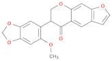 5H-Furo[3,2-g][1]benzopyran-5-one, 6,7-dihydro-6-(6-methoxy-1,3-benzodioxol-5-yl)-