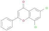 4H-1-Benzopyran-4-one, 6,8-dichloro-2-phenyl-