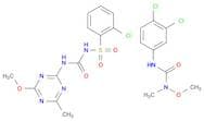 Benzenesulfonamide, 2-chloro-N-[[(4-methoxy-6-methyl-1,3,5-triazin-2-yl)amino]carbonyl]-, mixt. wi…