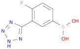 (4-Fluoro-3-(1H-tetrazol-5-yl)phenyl)boronic acid