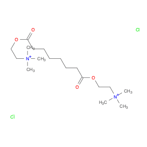 Ethanaminium, 2,2'-[(1,8-dioxo-1,8-octanediyl)bis(oxy)]bis[N,N,N-trimethyl-, dichloride (9CI)