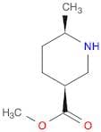 3-Piperidinecarboxylic acid, 6-methyl-, methyl ester, (3S,6R)-
