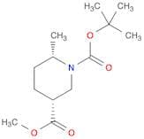 1,3-Piperidinedicarboxylic acid, 6-methyl-, 1-(1,1-dimethylethyl) 3-methyl ester, (3R,6S)-rel-
