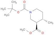 1-tert-Butyl 3-methyl (3s,4r)-rel-4-methylpiperidine-1,3-dicarboxylate
