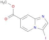 Imidazo[1,2-a]pyridine-7-carboxylic acid, 3-iodo-, methyl ester