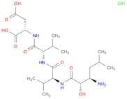 L-Aspartic acid, N-[(2S,3R)-3-amino-2-hydroxy-5-methyl-1-oxohexyl]-L-valyl-L-valyl-, monohydrochlo…