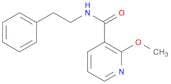3-Pyridinecarboxamide, 2-methoxy-N-(2-phenylethyl)-