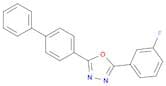 1,3,4-Oxadiazole, 2-[1,1'-biphenyl]-4-yl-5-(3-fluorophenyl)-