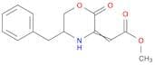methyl 2-(5-benzyl-2-oxo-1,4-oxazinan-3-yliden)acetate
