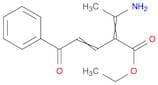3-Pentenoic acid, 2-(1-aminoethylidene)-5-oxo-5-phenyl-, ethyl ester