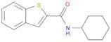 BENZOTHIOPHENE-2-CARBOXYLIC ACID CYCLOHEXYLAMIDE