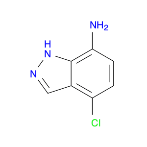 1H-Indazol-7-amine, 4-chloro-