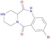 Pyrazino[2,1-c][1,4]benzodiazepine-6,12(2H,11H)-dione, 8-bromo-1,3,4,12a-tetrahydro-