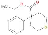 2H-Thiopyran-4-carboxylic acid, tetrahydro-4-phenyl-, ethyl ester